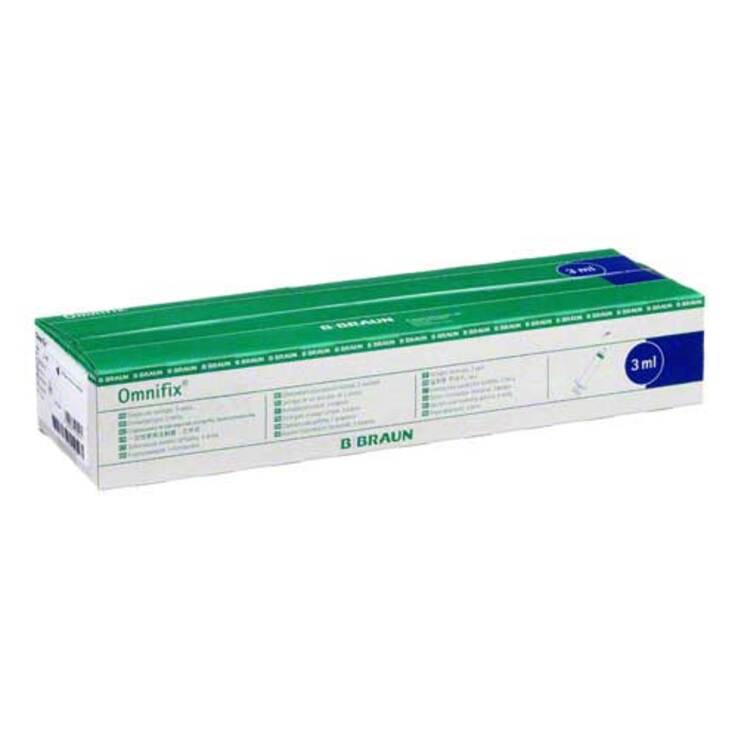 Omnifix® Solo Luer Spritzen, 100X3 ml