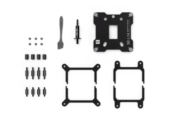 Alphacool 13445, Vandblok, Messing, Kobber, Hvid, 1/4