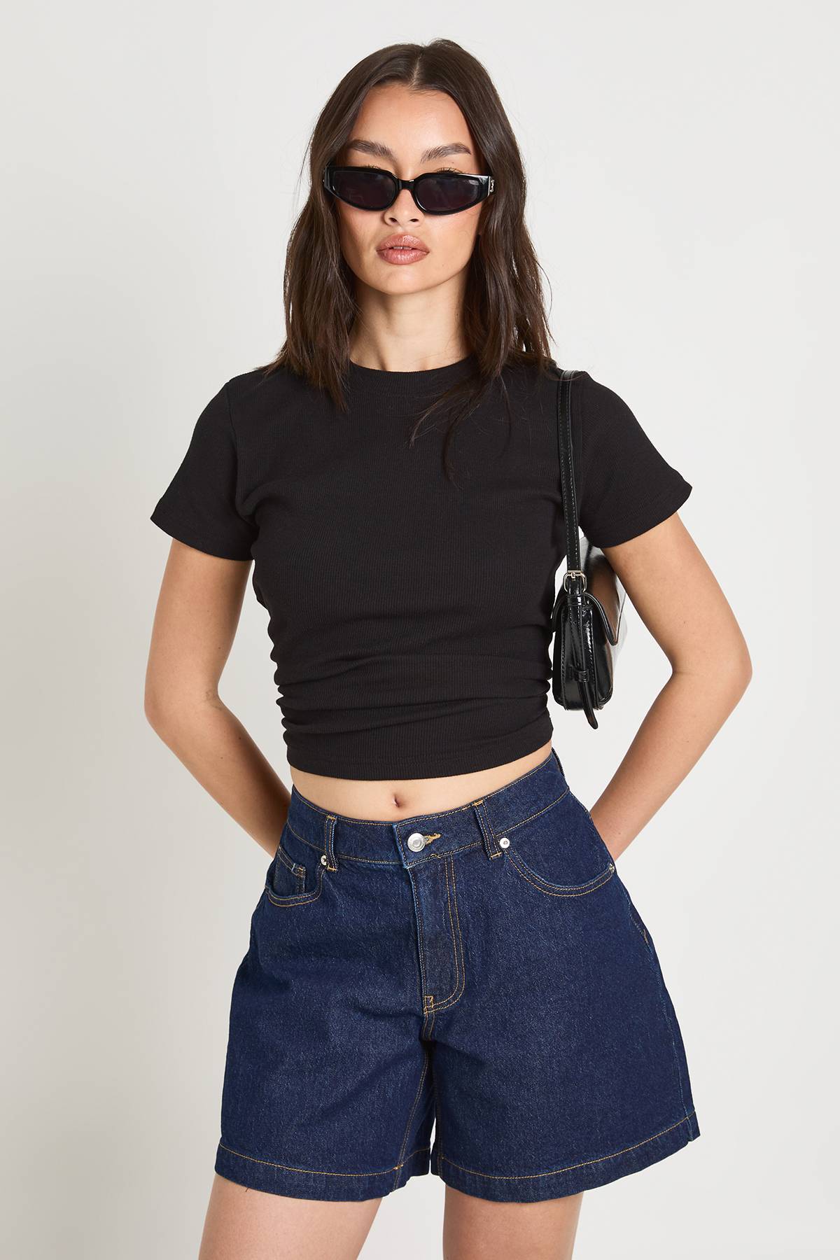 boohoo Short Boyfriend En Denim