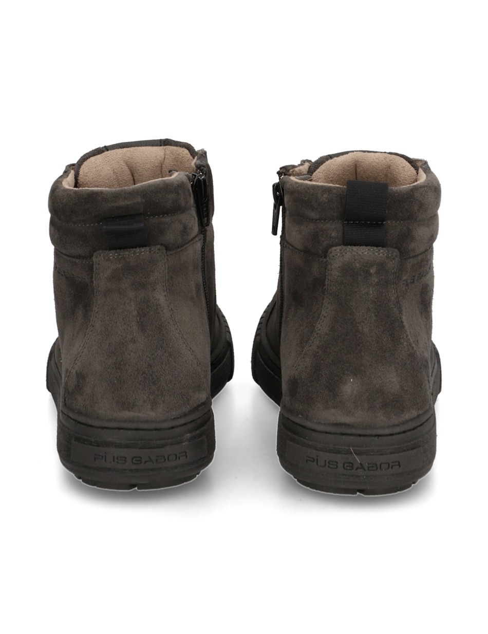 Veloursleder Sneaker Mid Cut