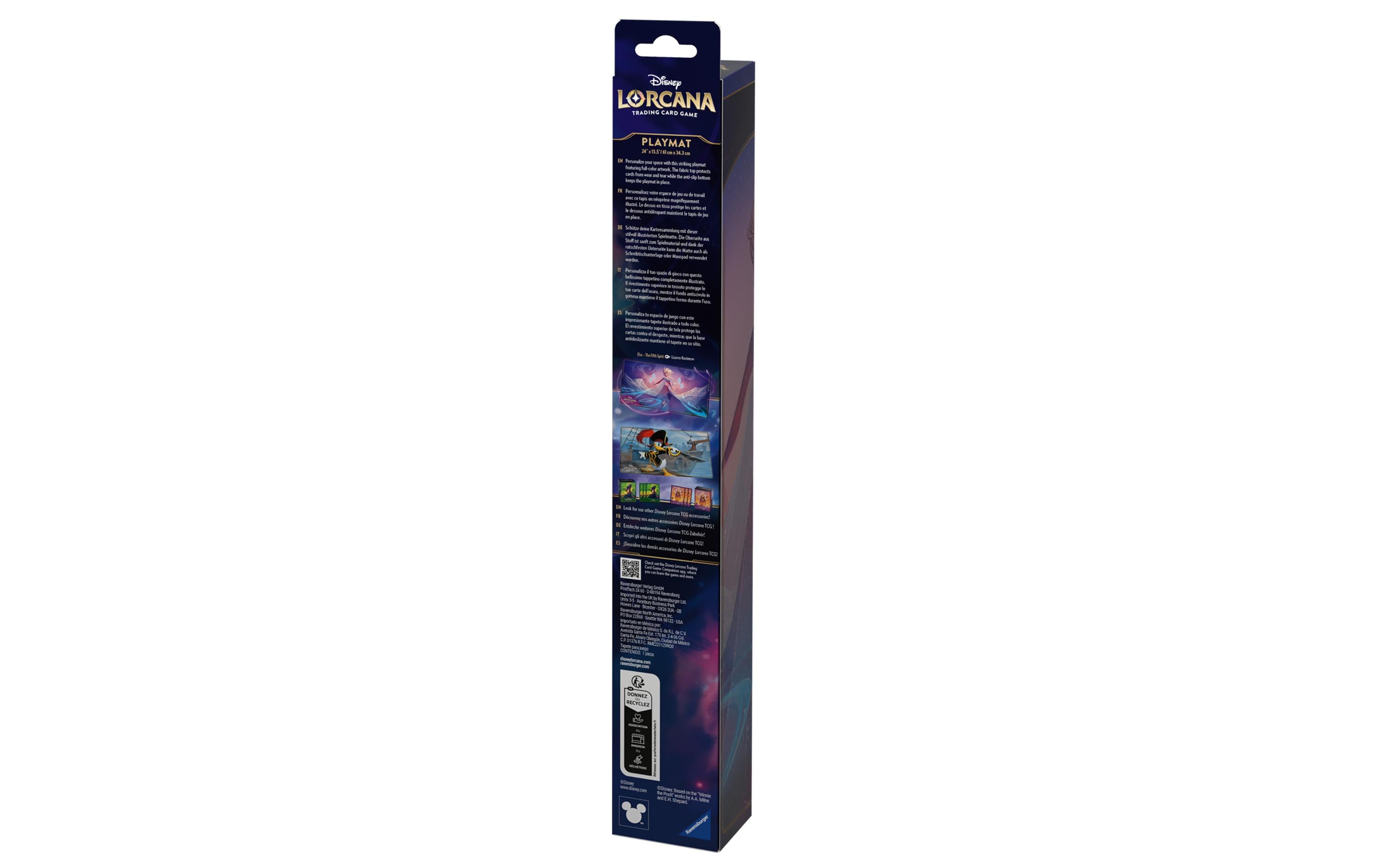 Playmat Disney Lorcana: ElsaWeiche und rutschfeste Spielunterlage