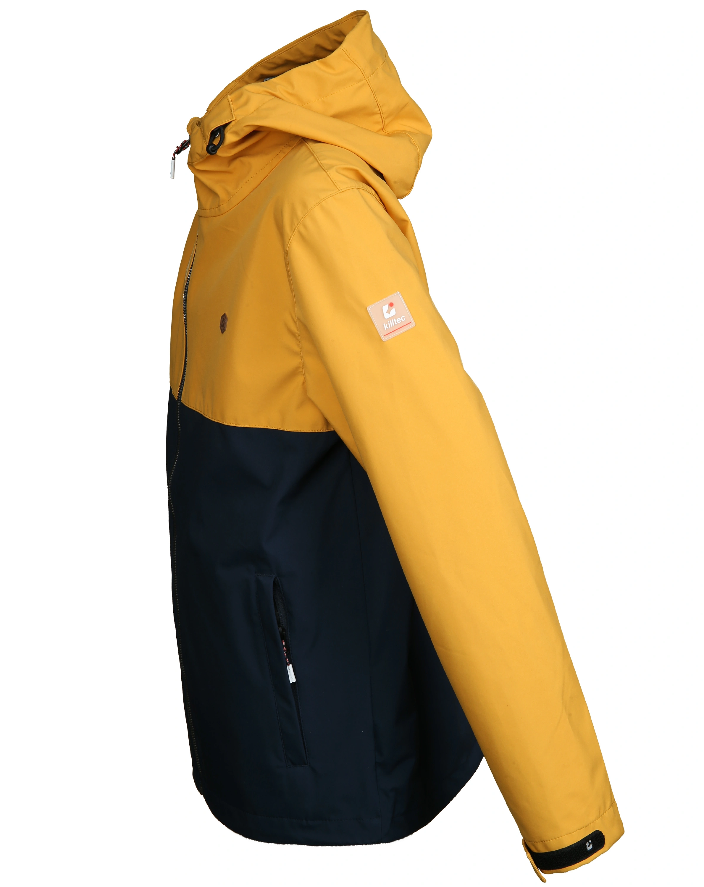 Softshelljacke KOS 219 in navy/gelb