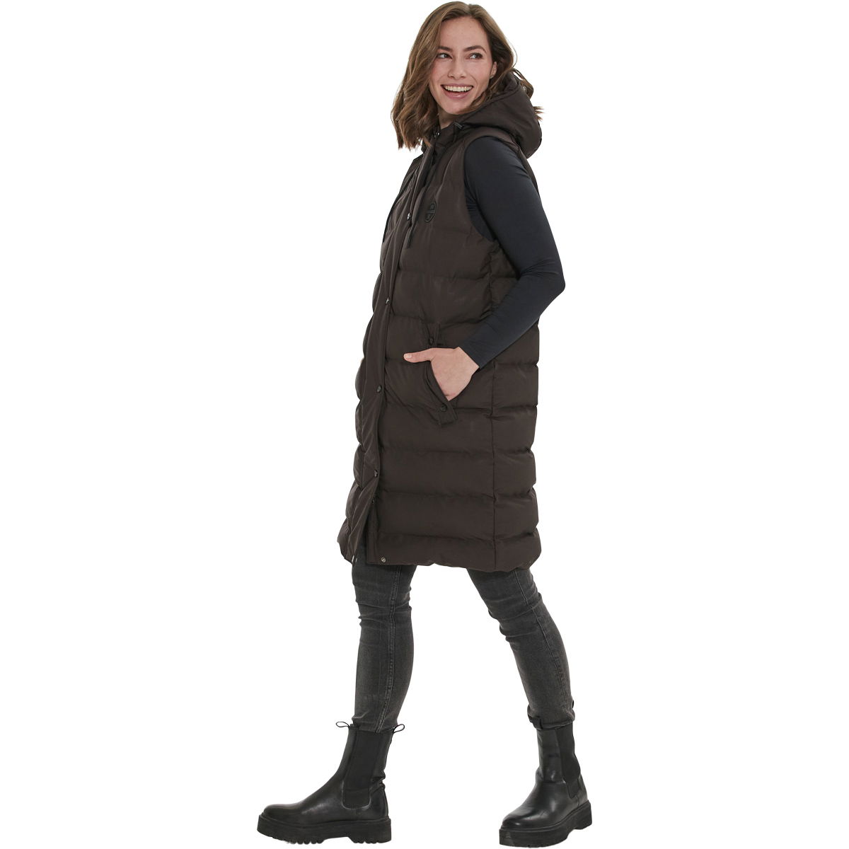 Weather Report Chief Puffer Parka Vest Dame