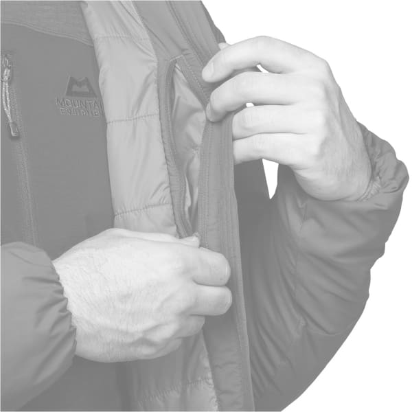Doudoune randonnée MOUNTAIN EQUIPMENT ANDOLA HOODED MENS JACKET COSMOS