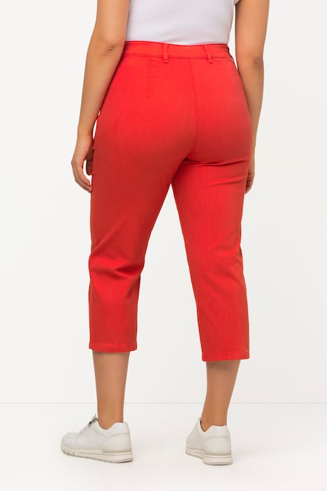 Hose Mony, wadenlang, Zipptaschen, Stretch
