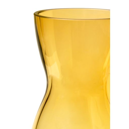 Holmegaard Calabas Vase, Amber