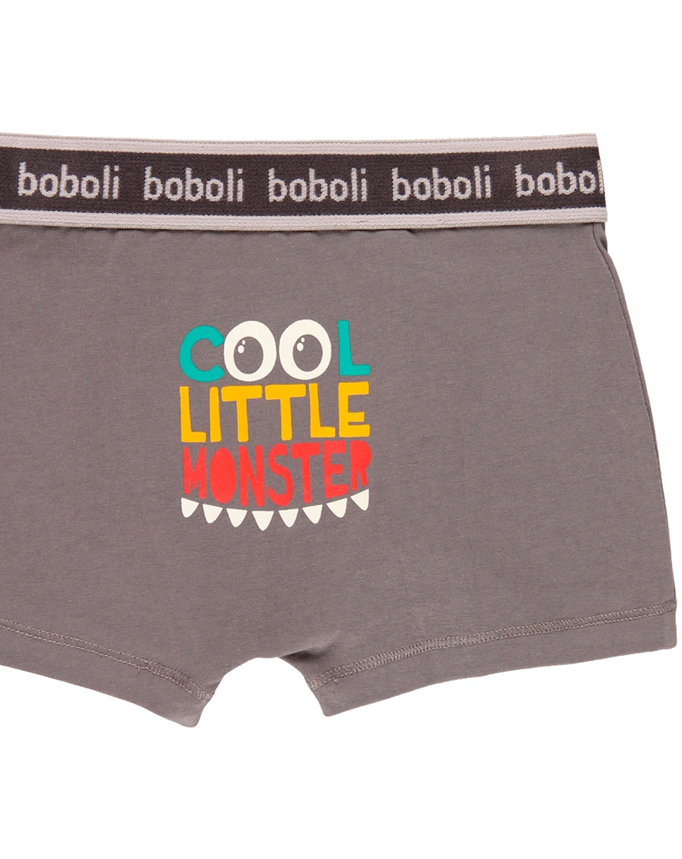 Boxershorts ROBOTS 3er-Pack in grau