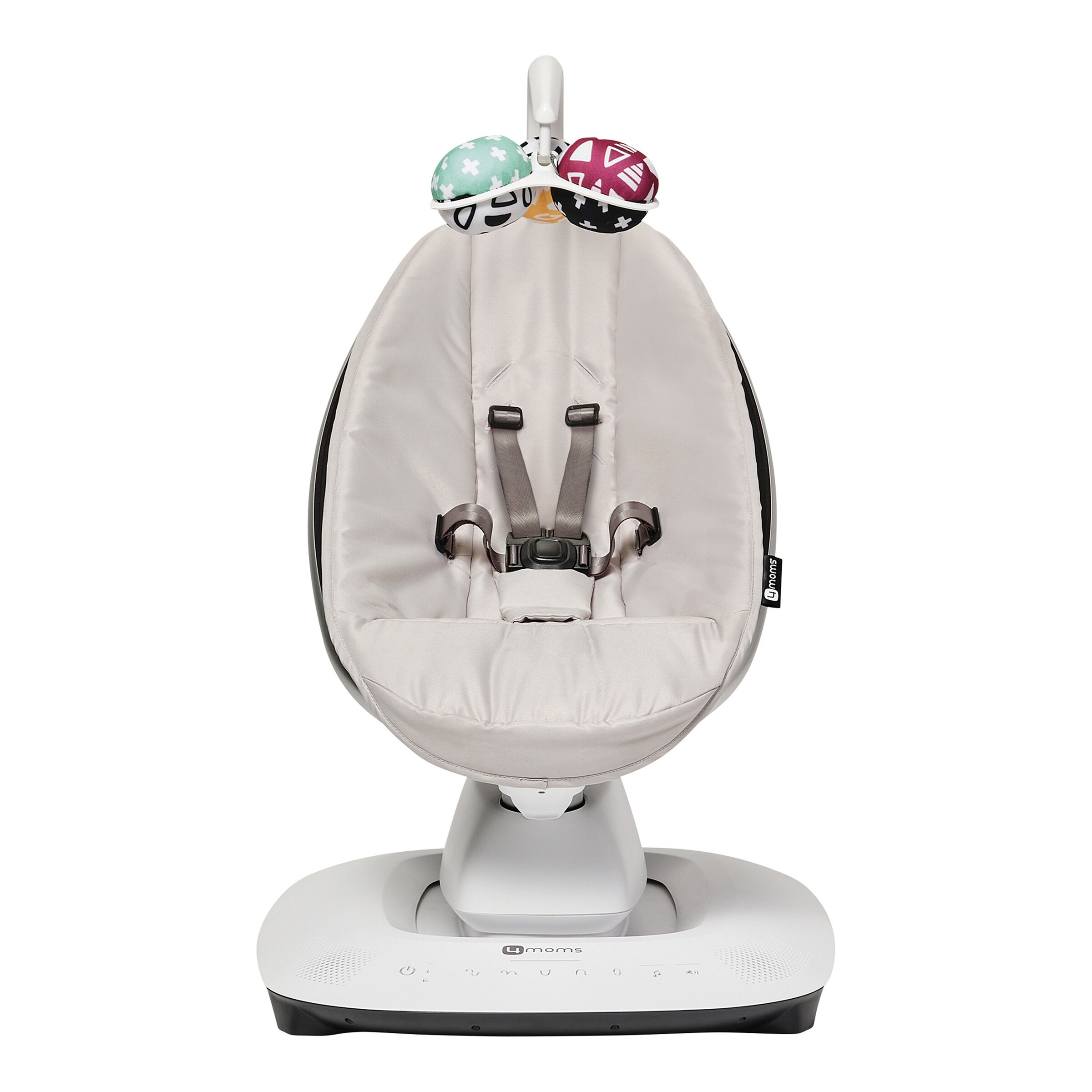 4moms - MAMAROO Babyschaukel Multi-Motion Baby Swing Grey