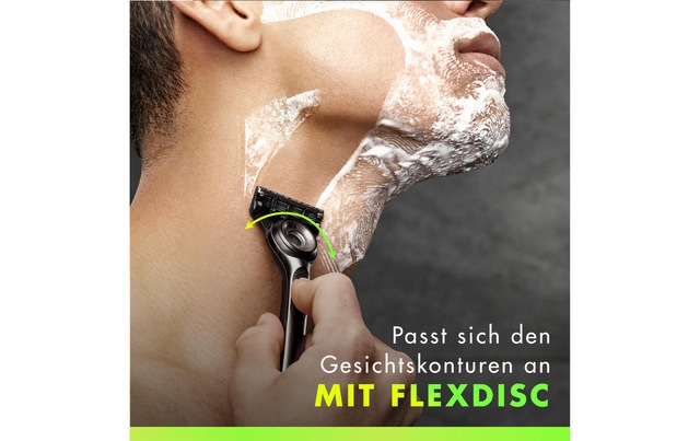 Gillette Nassrasierer »GilletteLabs 5er + Handstück + Wandhalterung«