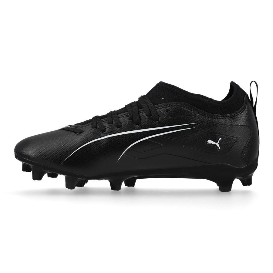 PUMA Ultra 5 Match FG/AG Eclipse - Noir/Blanc Enfant