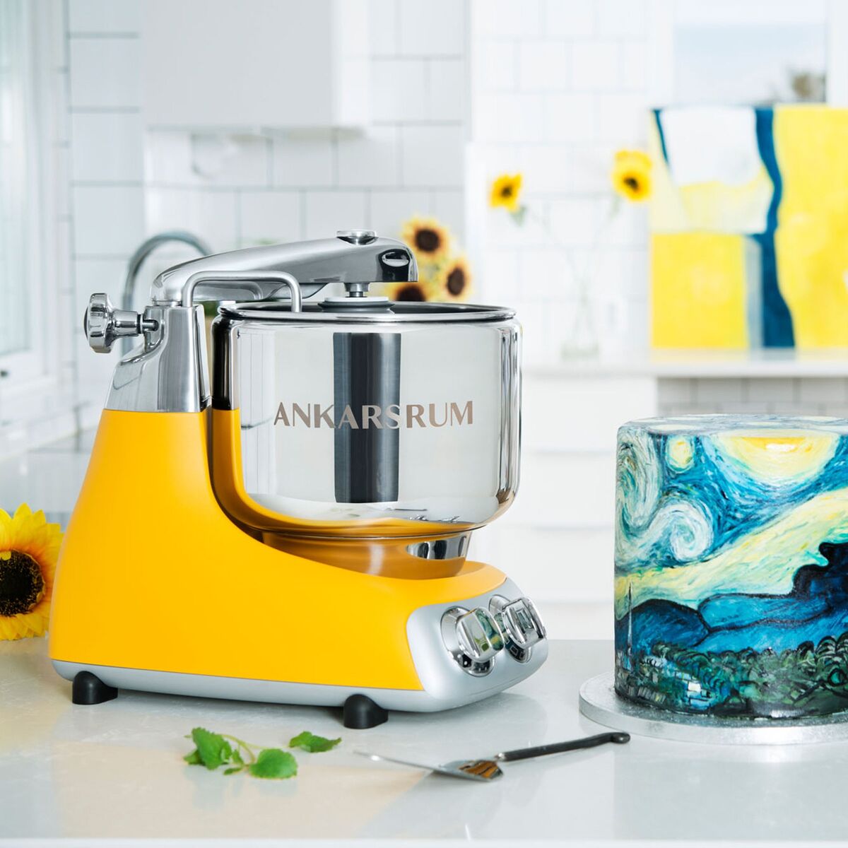 Assistent AKM 6230 Kjøkkenmaskin Sunbeam Yellow
