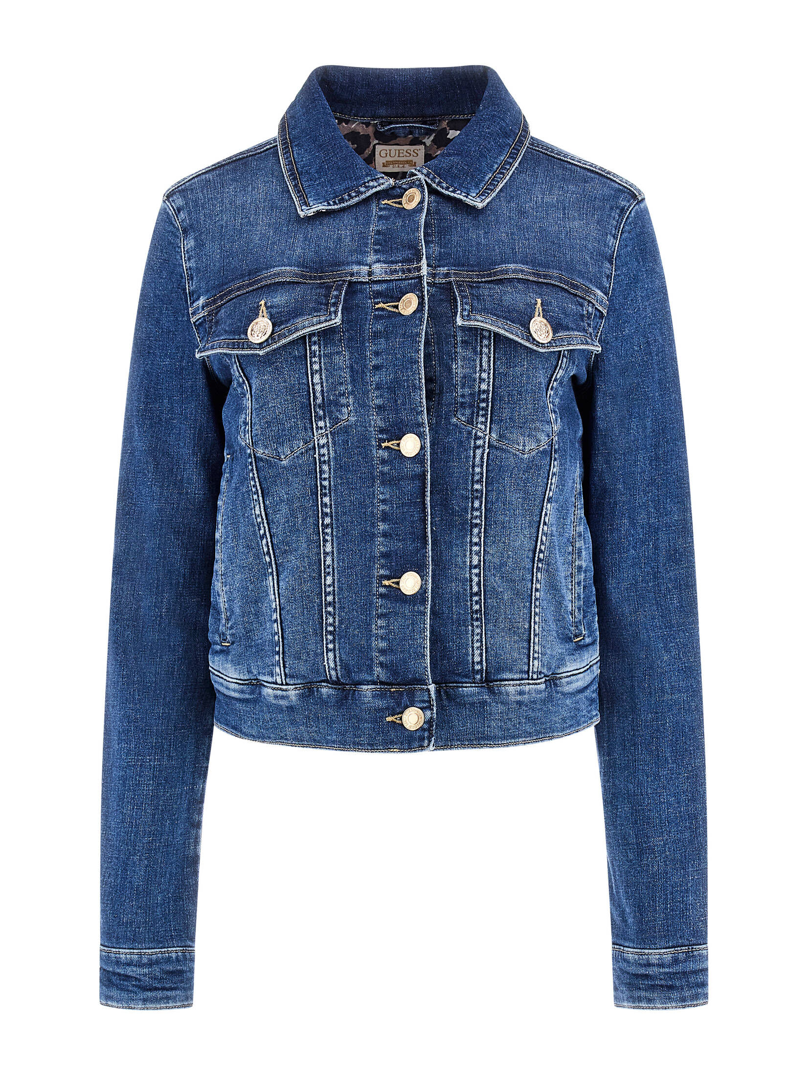 Guess| Damen Jeansjacke DELYA TRUCKER