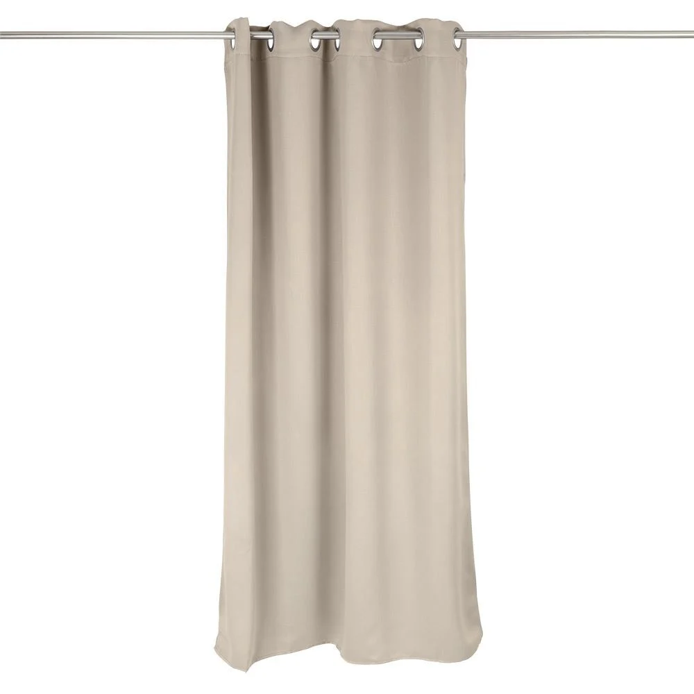 Rideau occultant fenêtre gris clair 140x180cm