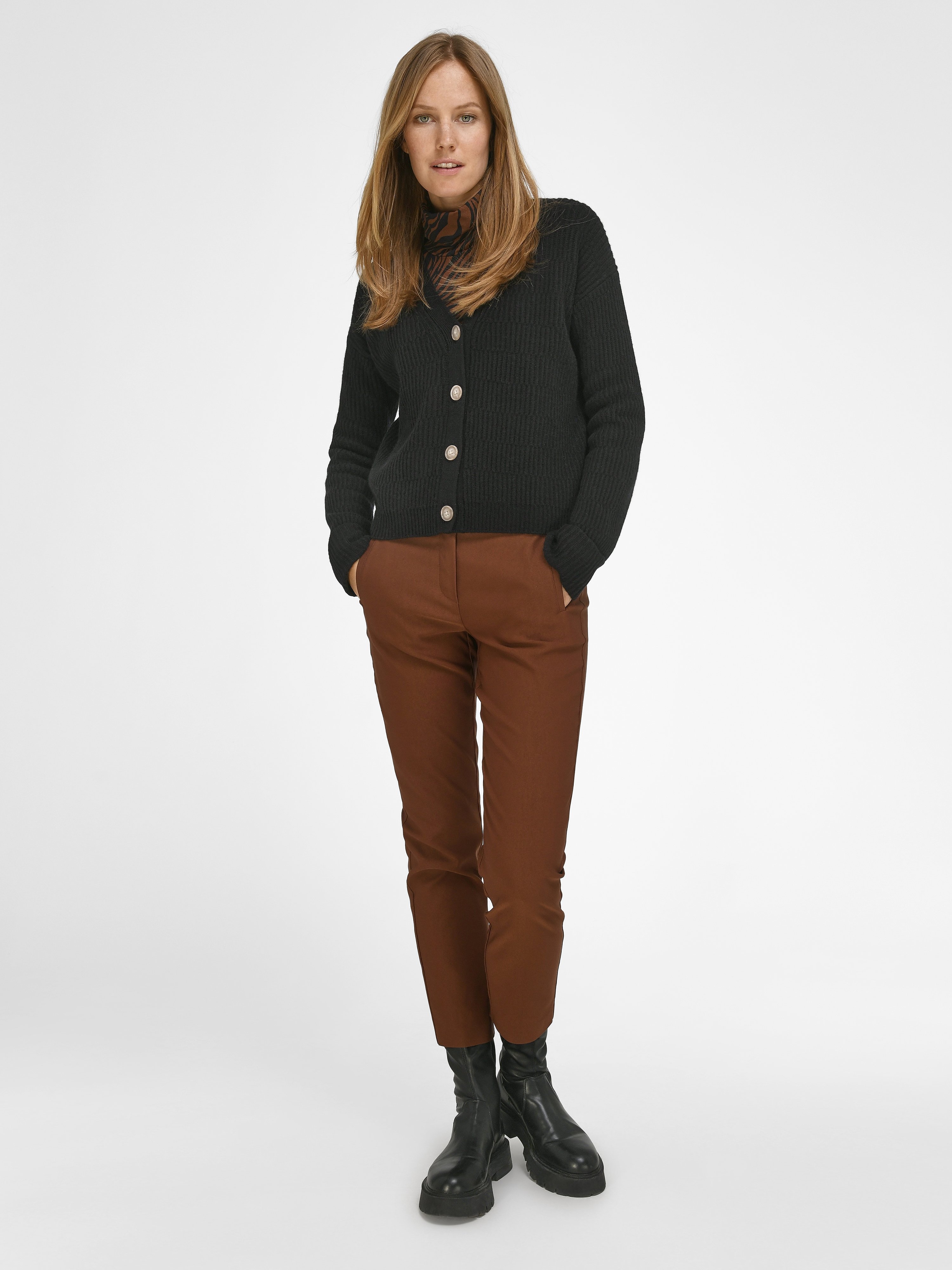 Knöchellange Hose Passform Sylvia