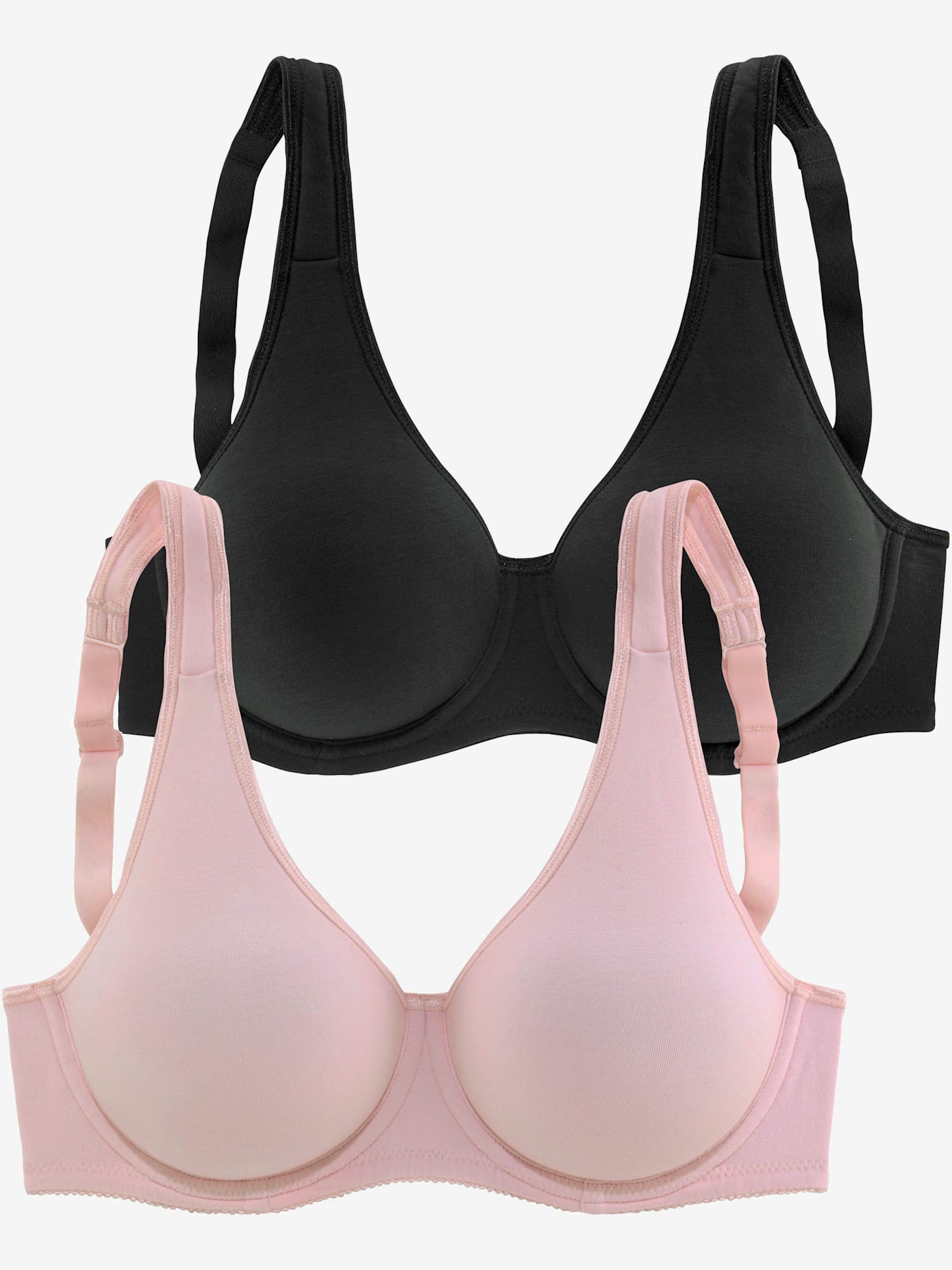 Soutien-gorge spécial t-shirt lot de 2 soutiens-gorge à armatures. bonnets préformés sans couture