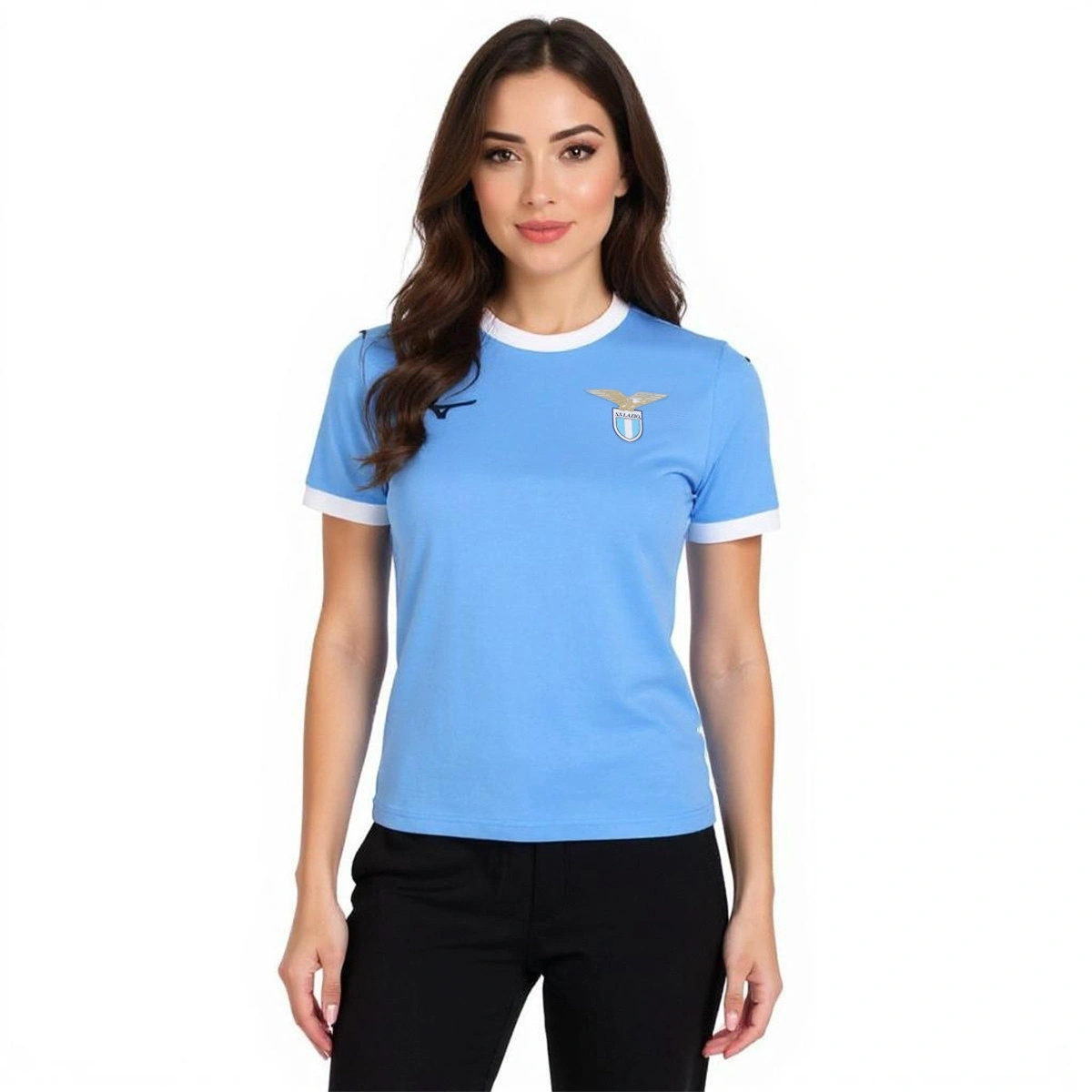 Camisola Mizuno Lazio Primeiro Equipamento 2025-2026 Mulher