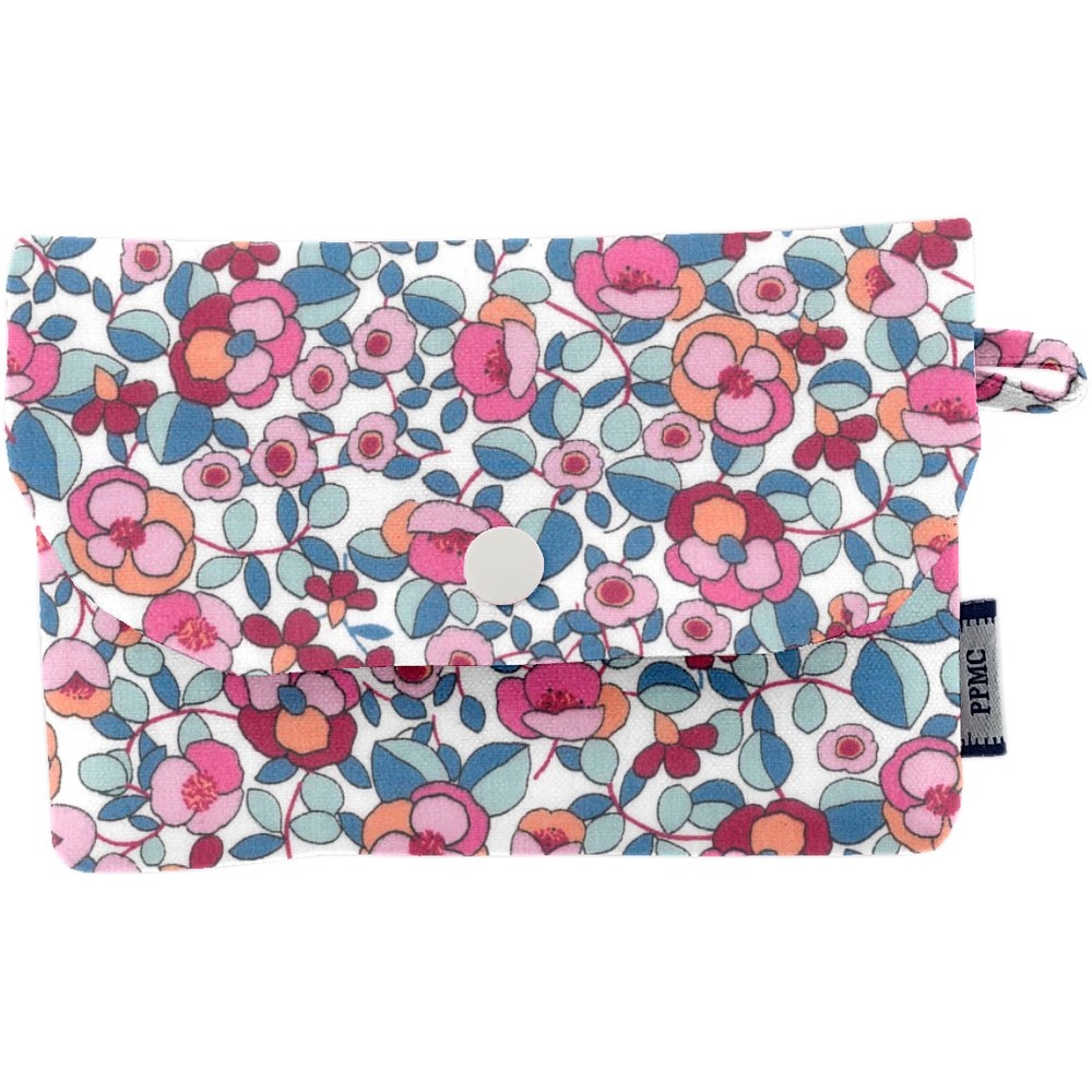 Pochette Savon Boutons Rose