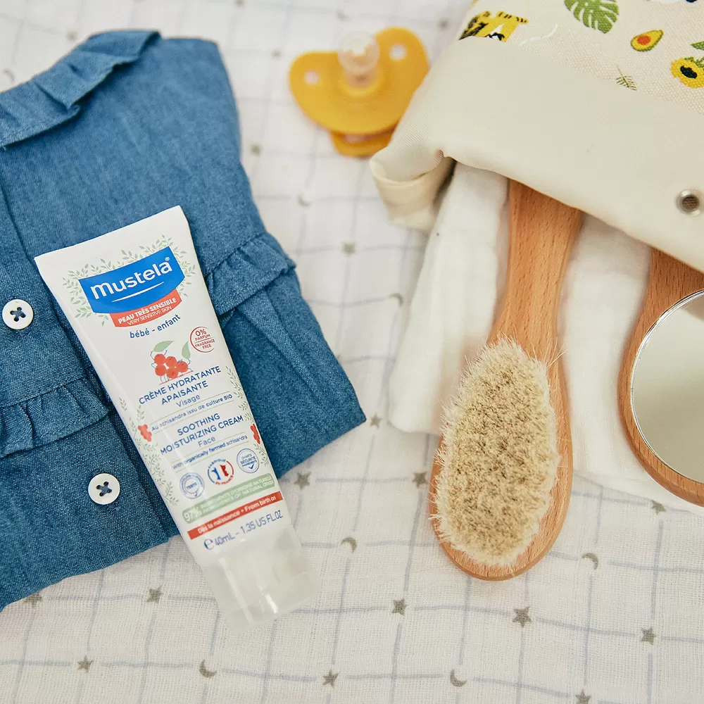 Mustela Soothing Moisturizing Cream - 40 ml.