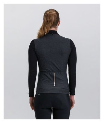 Maillot Manches Longues Femme Santini Pure Noir
