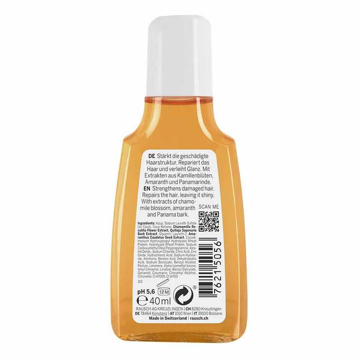 Rausch Repair-Shampoo mit Kamille und Amaranth, 40 ml