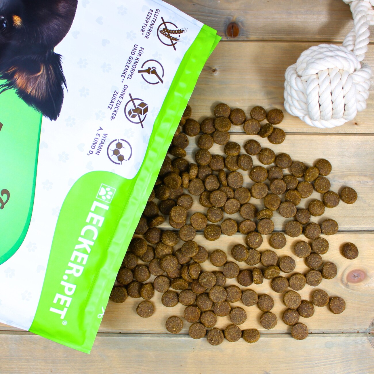 Lyra Pet Lecker.Pet Josie's Adult Lamm & Reis Hundefutter Trockenfutter Vollnahrung 4 kg