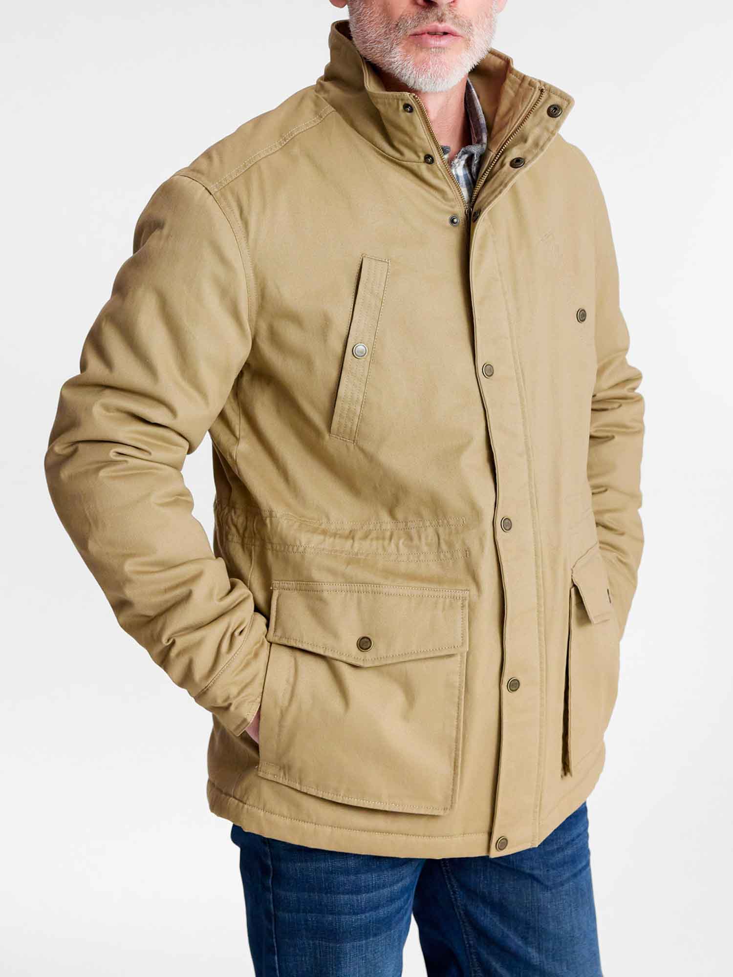 Veste Homme Déperlante Beige