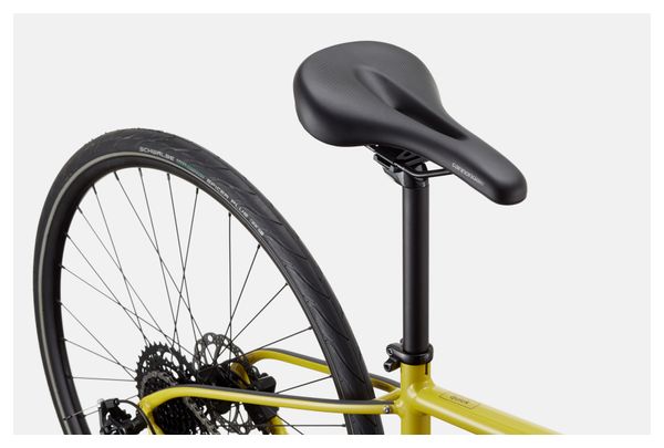Vélo de Ville Fitness Cannondale Quick 4 MicroShift 9V 700 mm Jaune