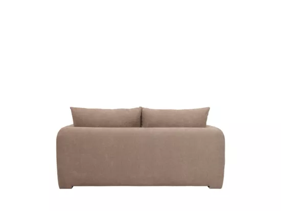 Wiame - Canapé 2,5 places en tissu : Couleur - Taupe