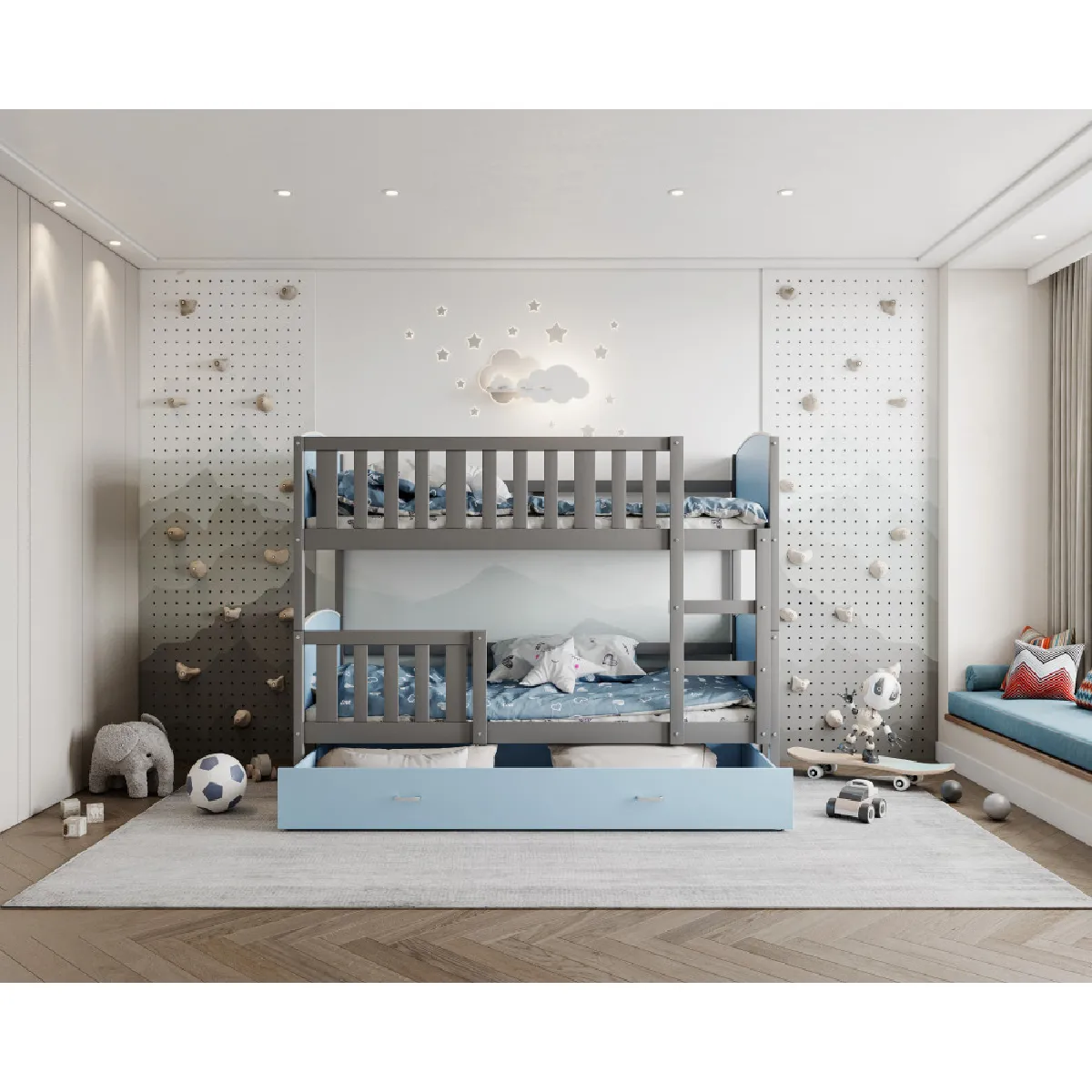 kids literie TOMY 3 places 90x190