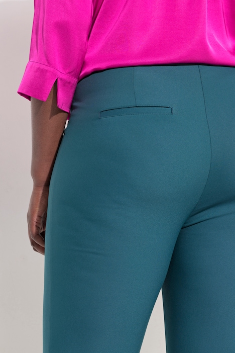 Bengalinhose Sienna, schmales Bein, Stretch, Elastikbund