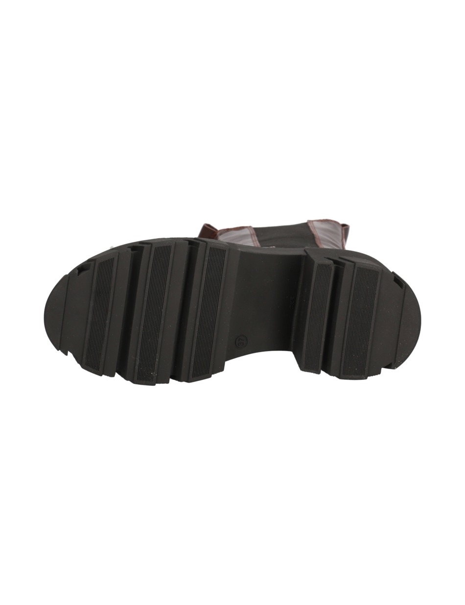 Lackleder Stiefelette