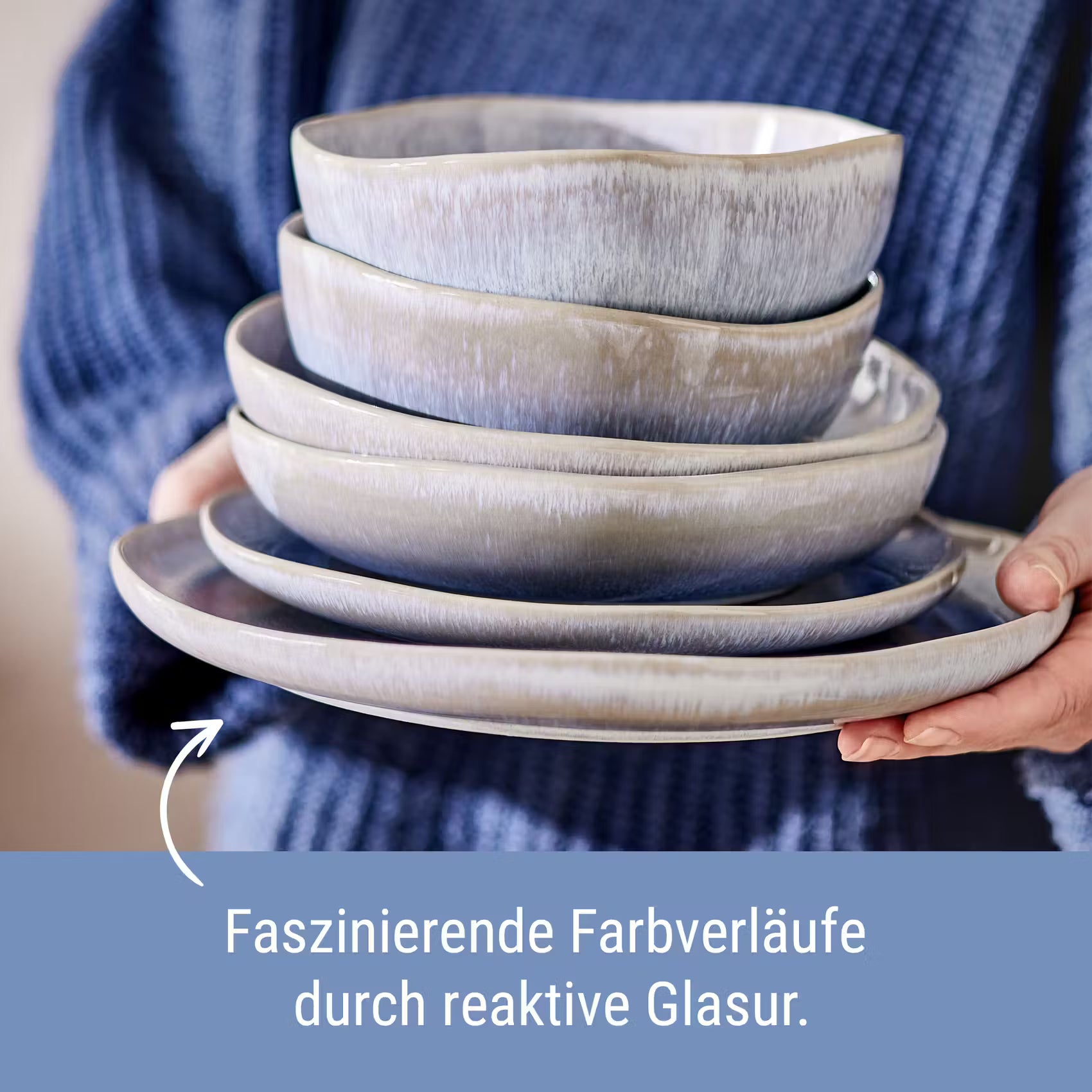 HILDA Geschirr-Set 24-tlg.