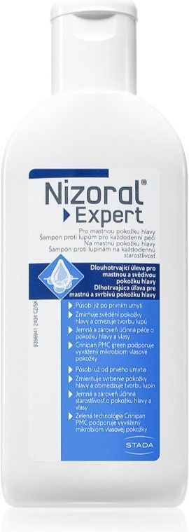 Nizoral Expert Teder Reinigingsshampoo - Tegen Vette Schilfers - 200 ml