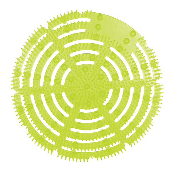 Grilles urinoir antisplash économiques parfum melon concombre, lot de 10