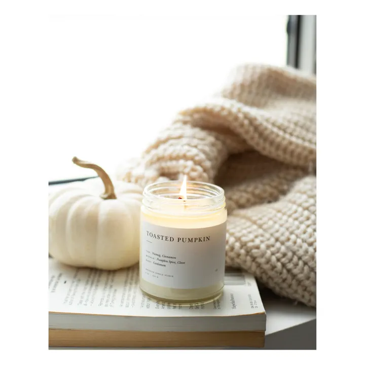 Brooklyn Candle Studio Bougie Minimalist Toasted Pumpkin - 212 g