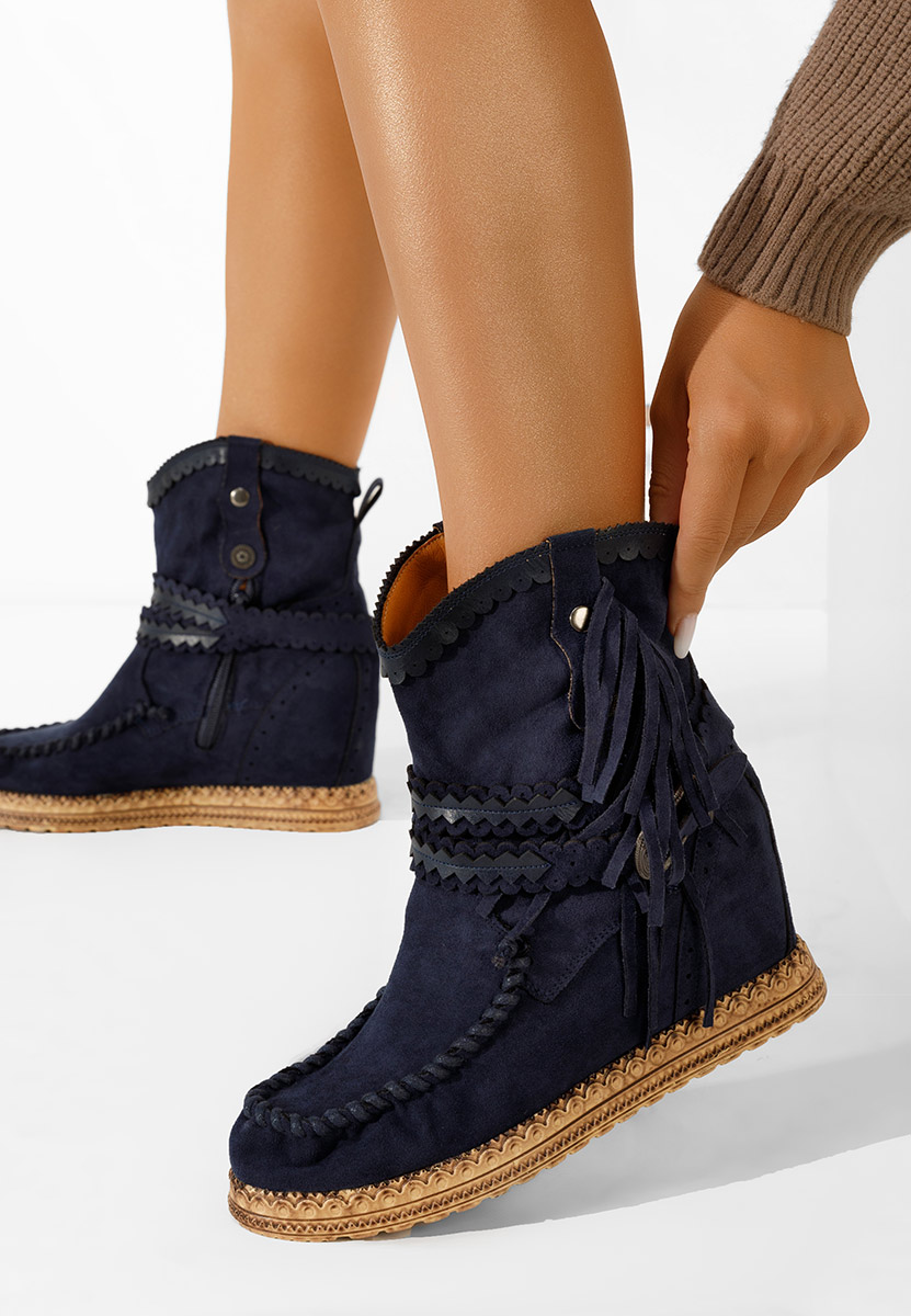 Bottes mocc bleus Izenite