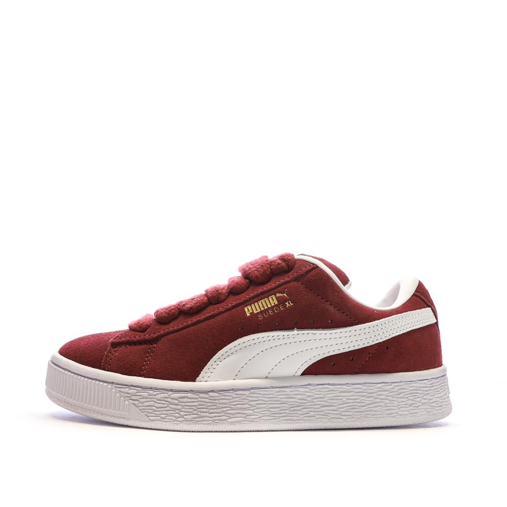 Puma Baskets Rouges Femme Puma Suede XL