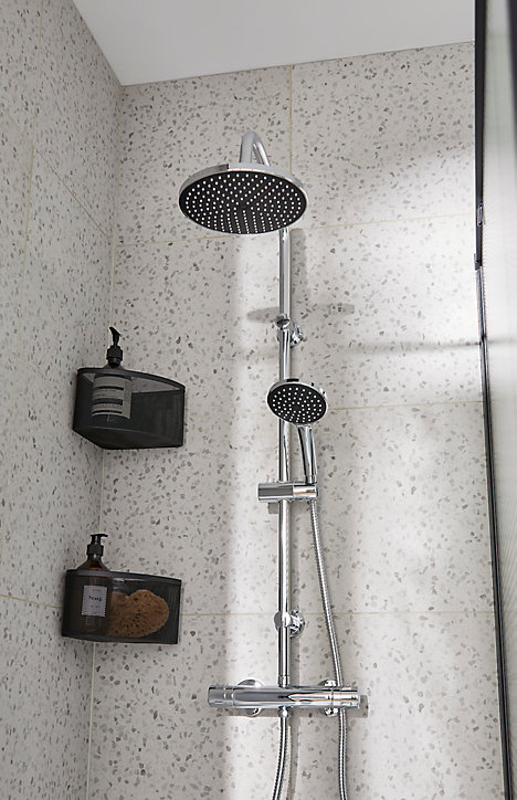 Colonne de douche thermostatique Cooke & Lewis Lidia