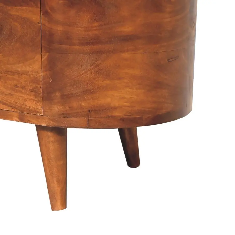 Massief Houten Kastanjendoos Dressoir