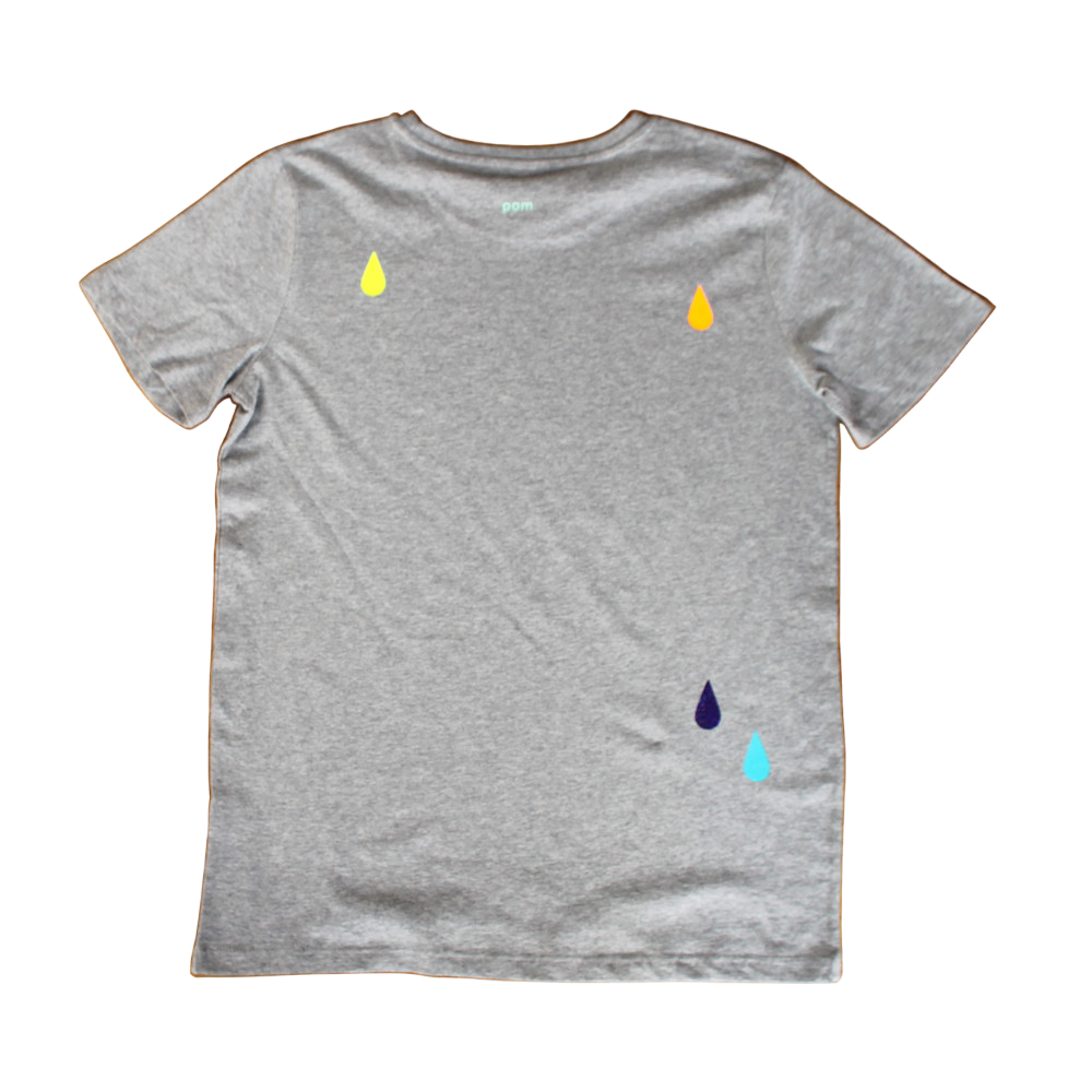 T-Shirt Drops Grey für Erwachsene