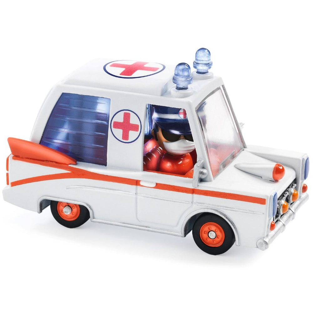 Køb Djeco Grazy Motors, Hurry Ambulance