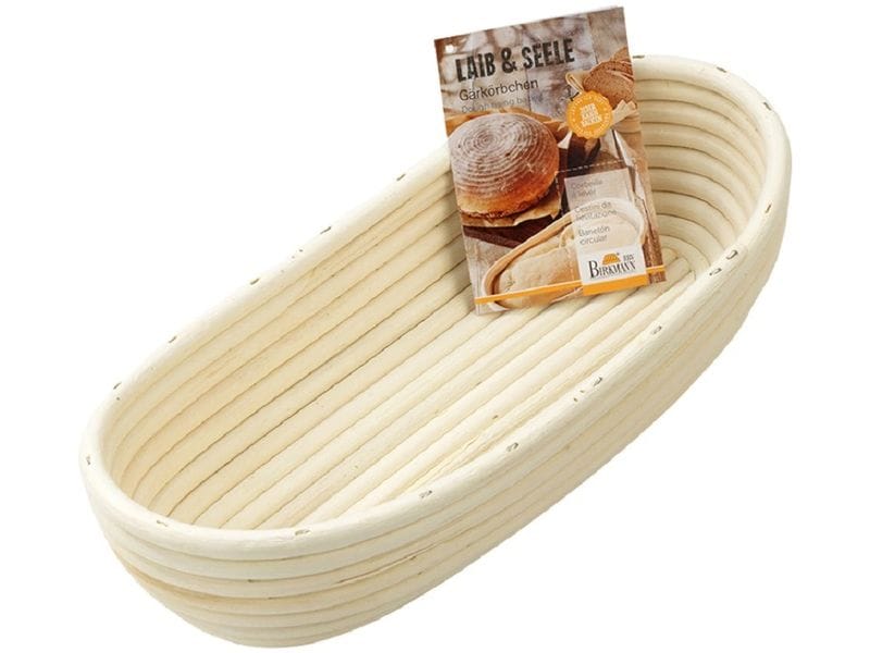 RBV Birkmann Gärkörbchen Laib und Seele 30 x 14 cm, Beige Körbchen für gleichmässige Gärung