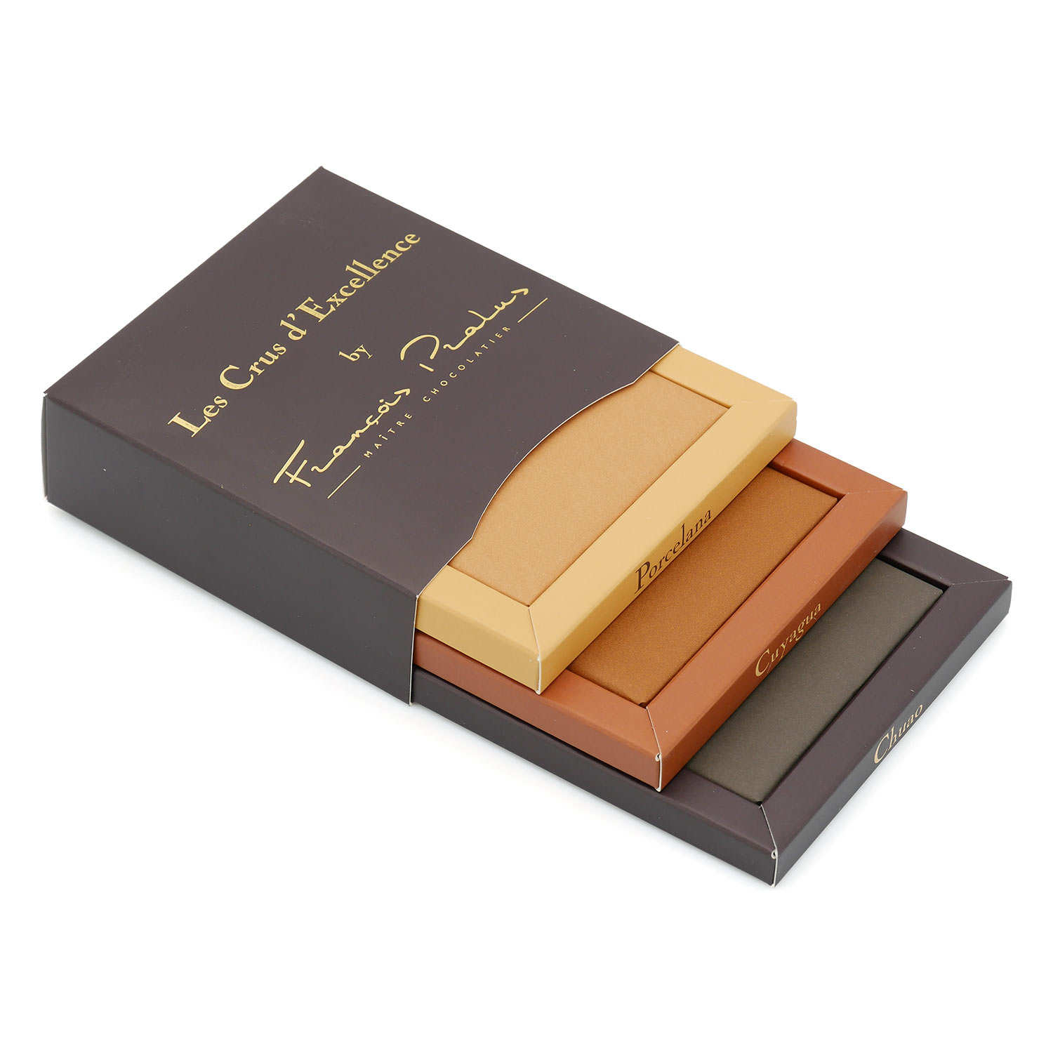 Coffret découverte 3 crus d'excellence - Pralus