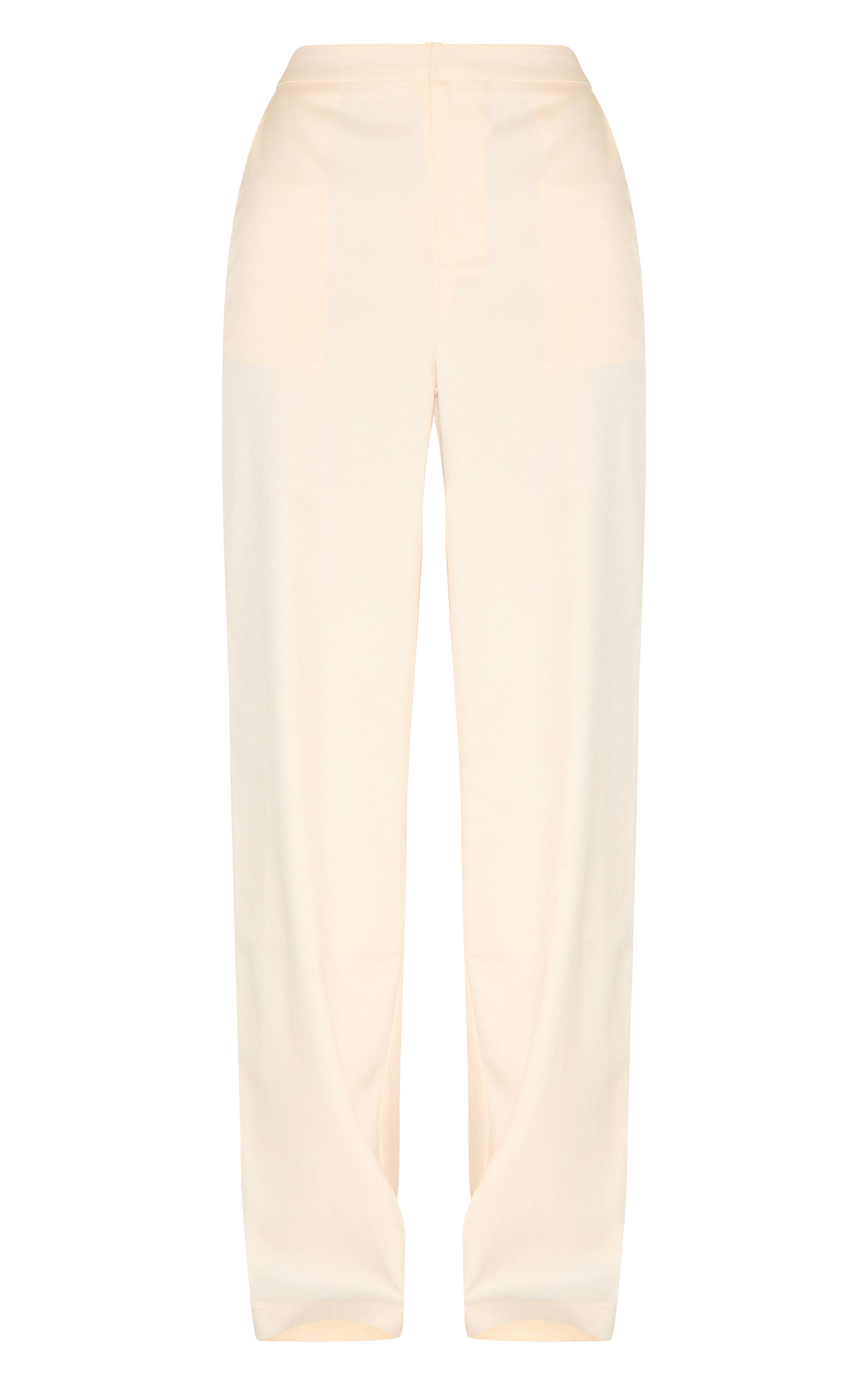Sable Pantalon Droit Ajusté Premium