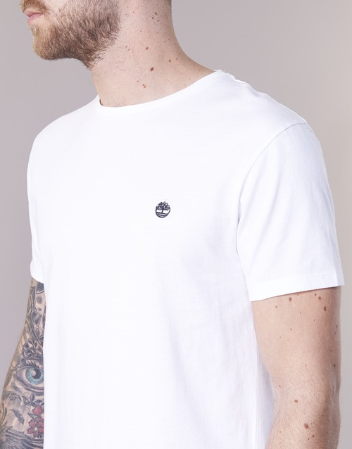 Timberland - SS DUNSTAN RIVER CREW TEE - Blanc