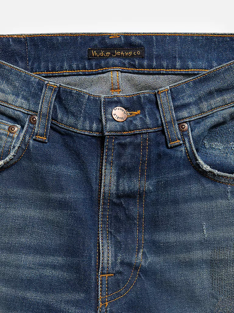 NUDIE JEANS Jeans Slim Fit LEAN DEAN blau
