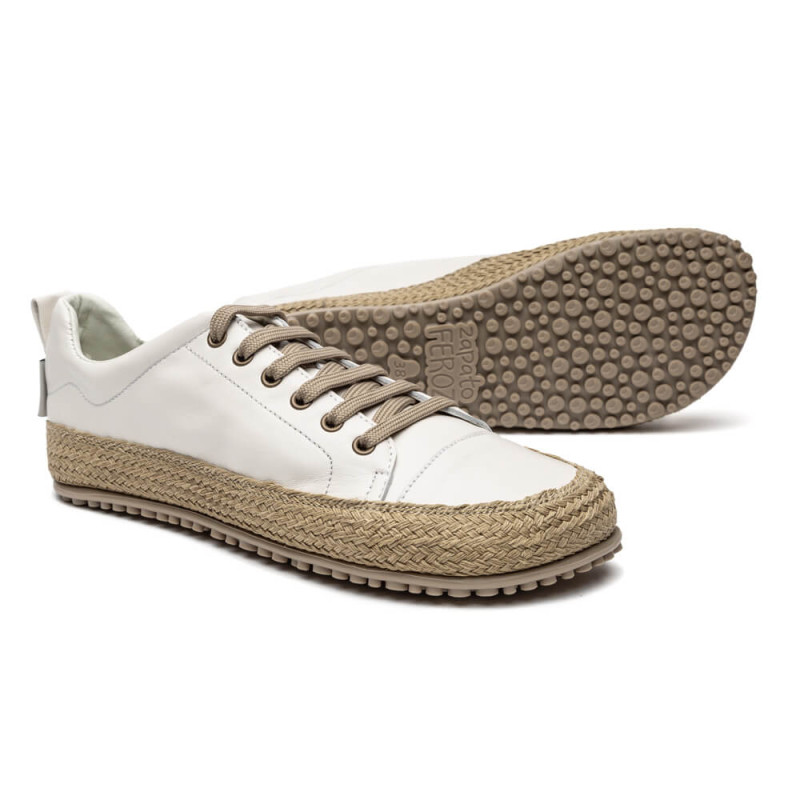 Zapato feroz Zapato Feroz Adulte Jerica Cuerda Blanc