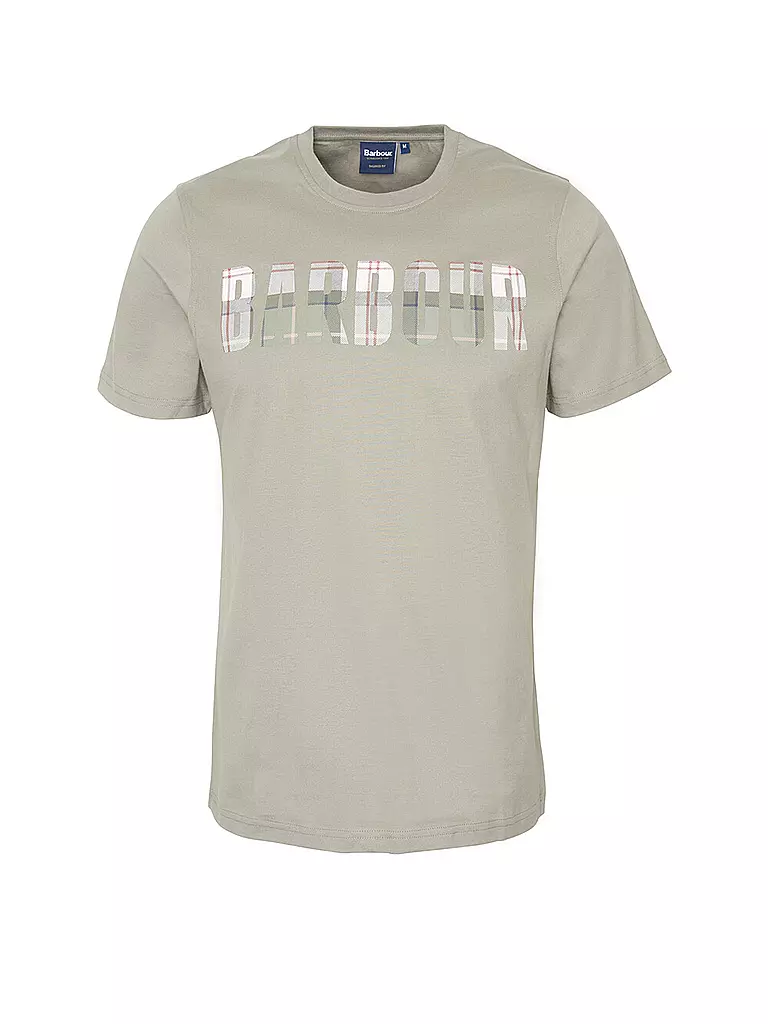 BARBOUR T-Shirt THURNFORD hellgrün