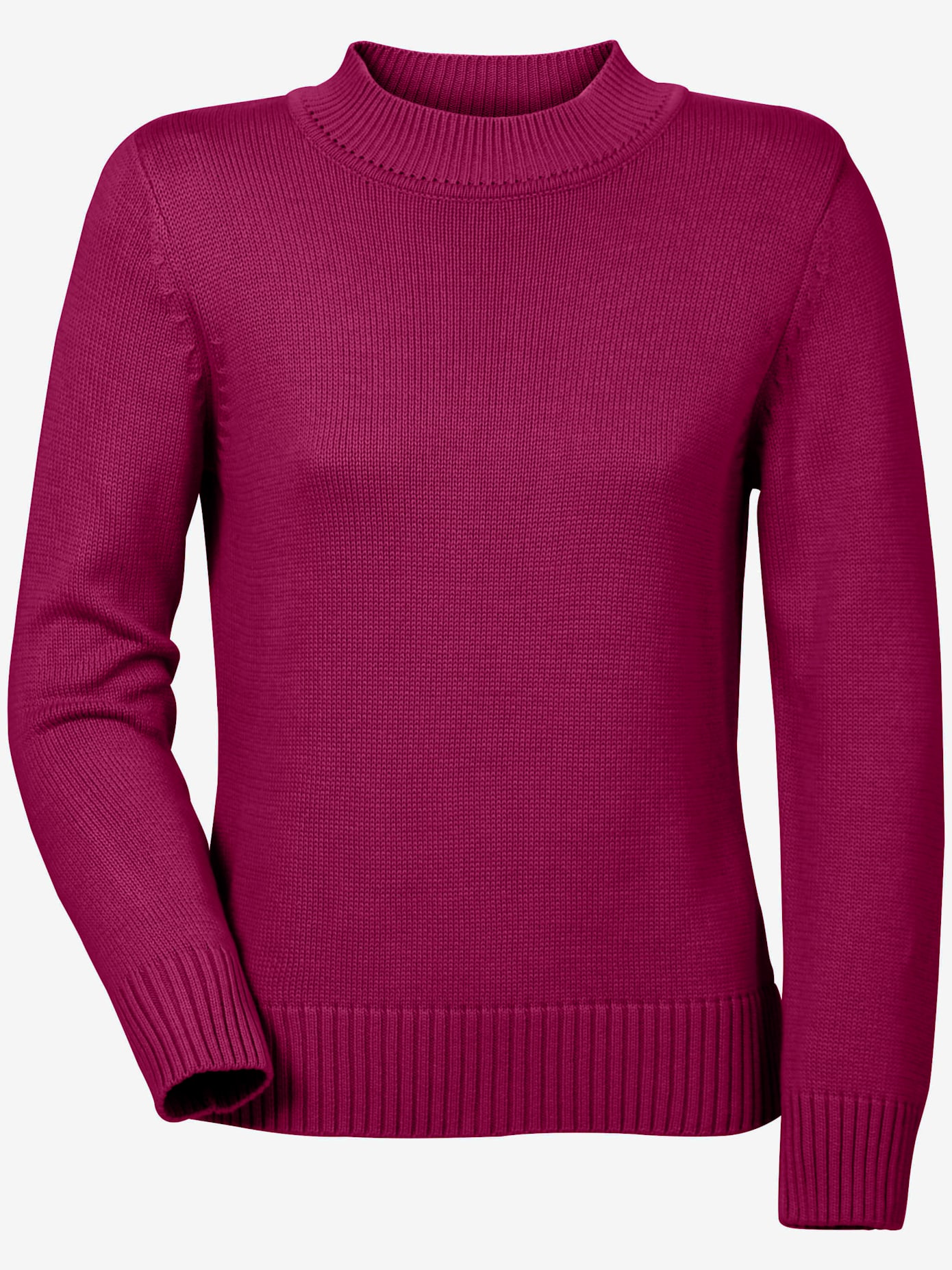Pull femme col tortue finitions côtelés
