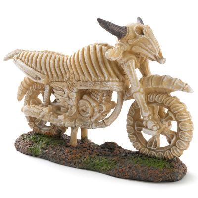 Deep Sea Aquariumdekoration Motorrad L 32.4x11.5x20.5cm